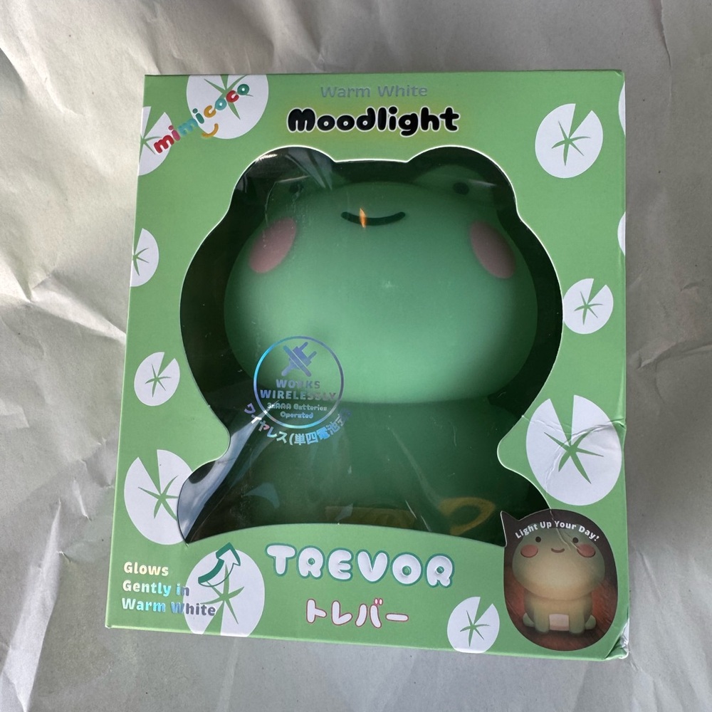 Mini Code Moodlight - Green Frog